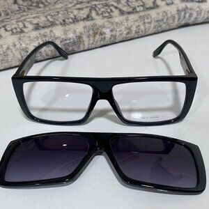 NEW Marc Jacobs 2 in 1 Magnetic Sunglasses & RX Frame Authentic
